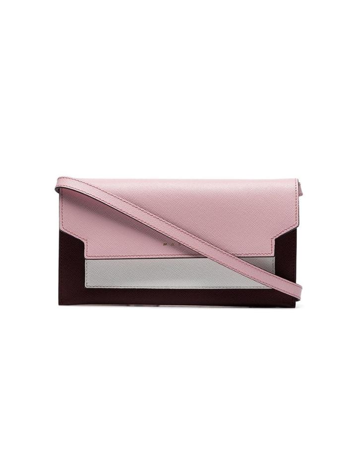 Marni Multicoloured Colour Block Leather Mini Bag