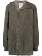 Lost & Found Rooms Asymmetric Zip Jacket - Nude & Neutrals
