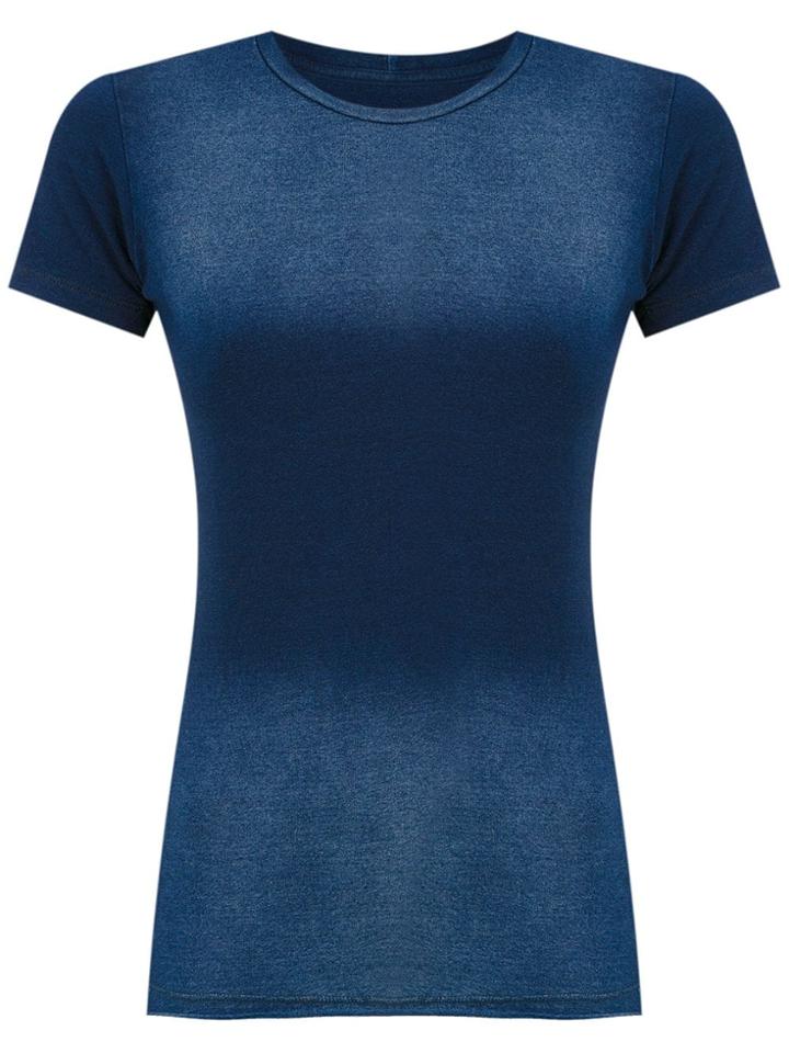 Track & Field Panelled T-shirt - Blue