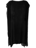 Lost & Found Ria Dunn - Tunic Dress - Women - Silk/spandex/elastane - Xs, Black, Silk/spandex/elastane