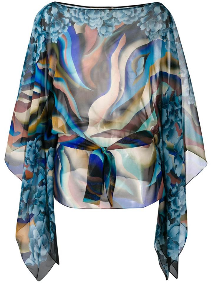 Roberto Cavalli Roberto Cavalli Jwt725gft71 D1772 Blue Multi