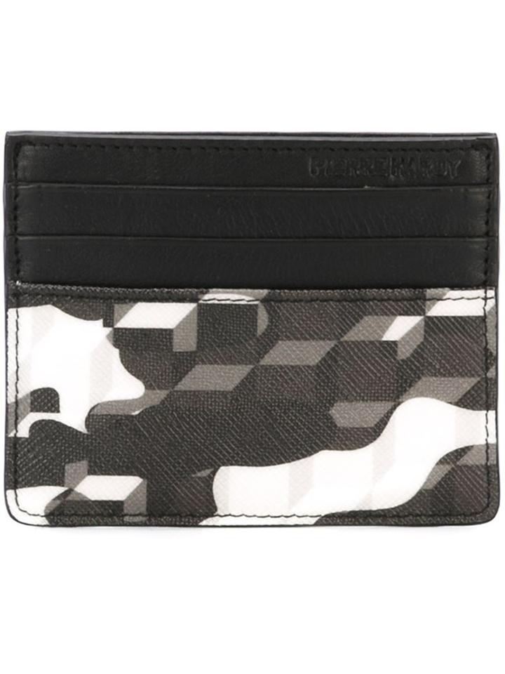 Pierre Hardy Camouflage Print Cardholder