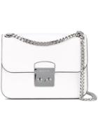 Michael Michael Kors Chain Strap Bag, Women's, White, Calf Leather