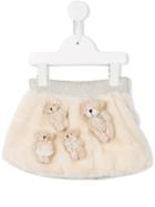 Lapin House Teddy Bear Faux Fur Skirt, Infant Girl's, Size: 9 Mth, Nude/neutrals