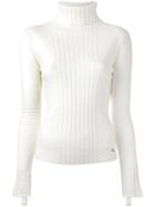 Tory Burch 'inez' Sweater, Women's, Size: Medium, Nude/neutrals, Polyamide/viscose/wool