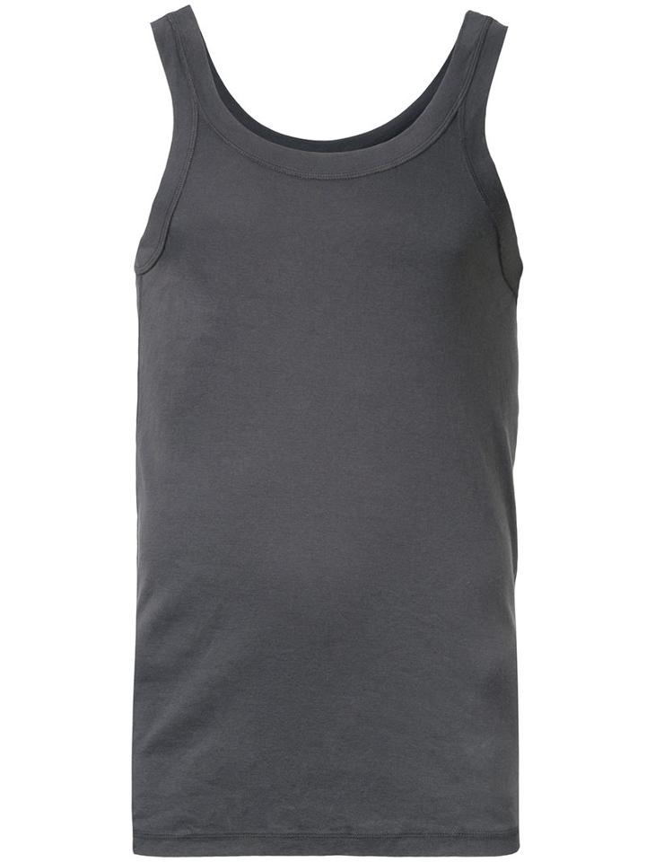 Attachment - Classic Vest Top - Men - Cotton - 2, Grey, Cotton