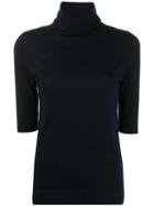 Snobby Sheep Roll Neck Jumper - Blue