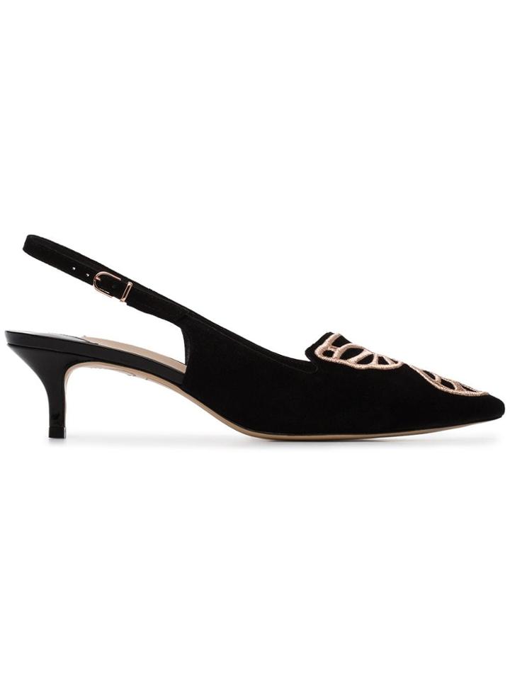 Sophia Webster Swebs Bibi Bfly 50 Sde Pmp Slngbk - Black