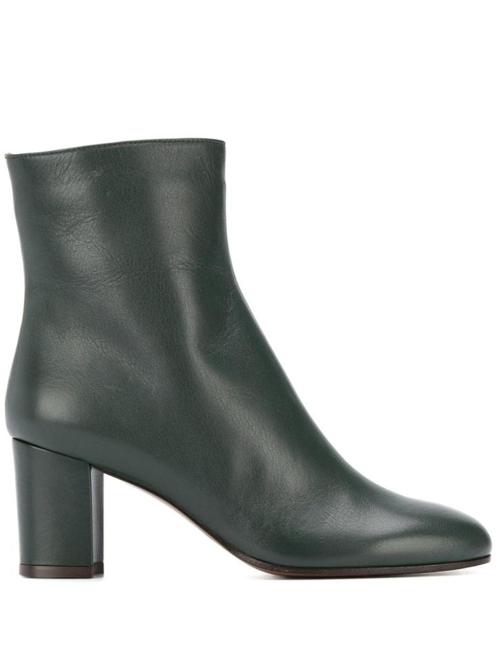 L'autre Chose Heeled Boots - Green