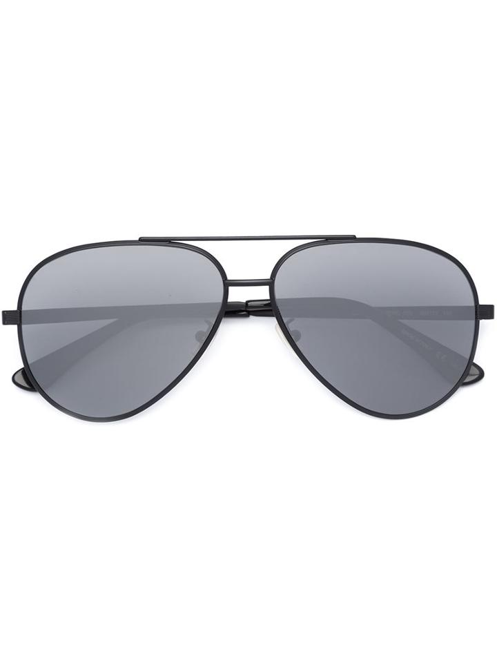Saint Laurent 'classic 11' Sunglasses, Women's, Black, Metal
