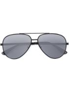 Saint Laurent 'classic 11' Sunglasses, Women's, Black, Metal
