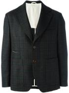 Al Duca D'aosta 1902 Checked Blazer Jacket - Grey