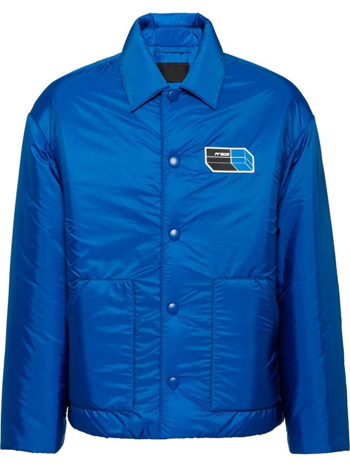 Prada Padded Nylon Jacket - Blue
