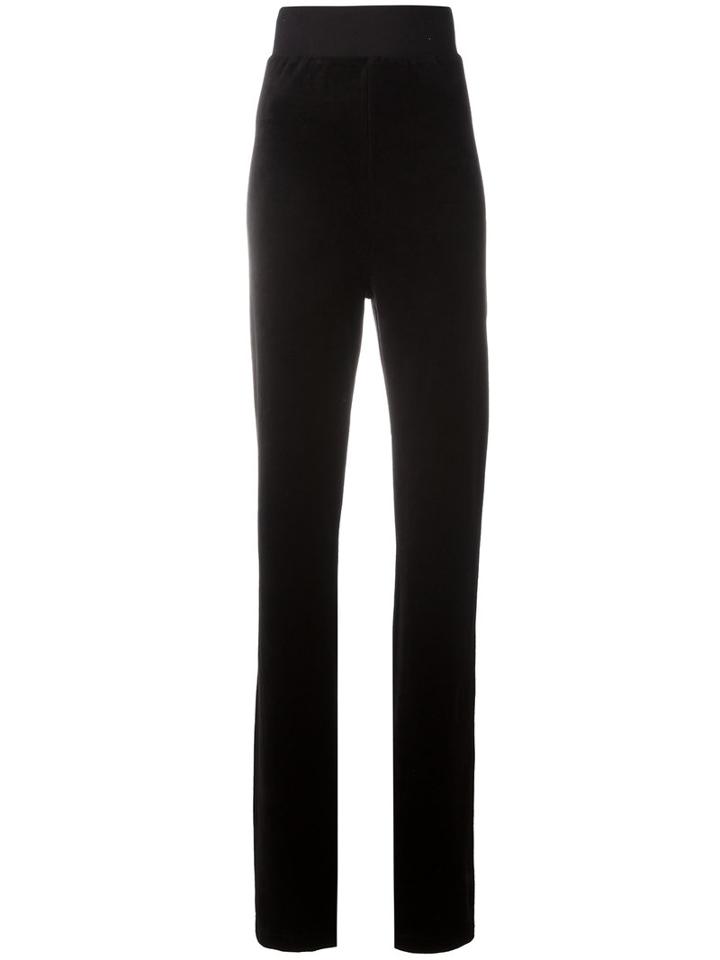 Vetements Juicy Track Pants, Women's, Size: Medium, Black, Cotton/polyester