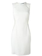 Stella Mccartney Lace Detail Bodycon Dress, Women's, Size: 40, Nude/neutrals, Viscose/acetate/spandex/elastane/silk