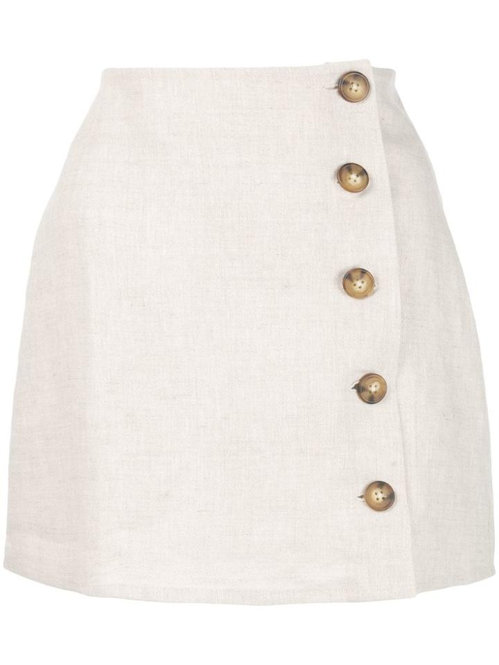 Reformation Candella Skirt - Neutrals