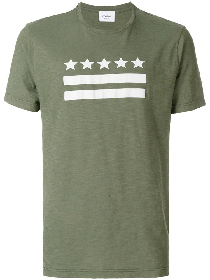Dondup Stars And Stripes T-shirt - Green