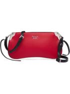 Prada Sidonie Leather Shoulder Bag - Red