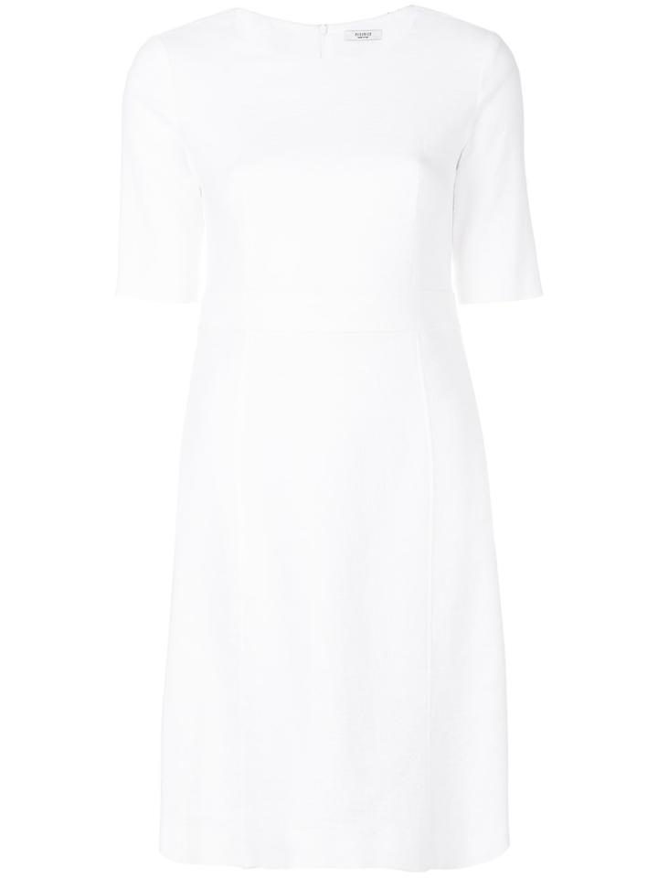 Peserico Shortsleeved Flared Dress - White