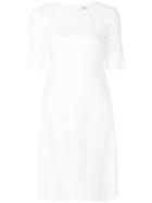 Peserico Shortsleeved Flared Dress - White