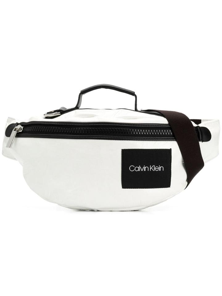 Calvin Klein Logo Belt Bag - White
