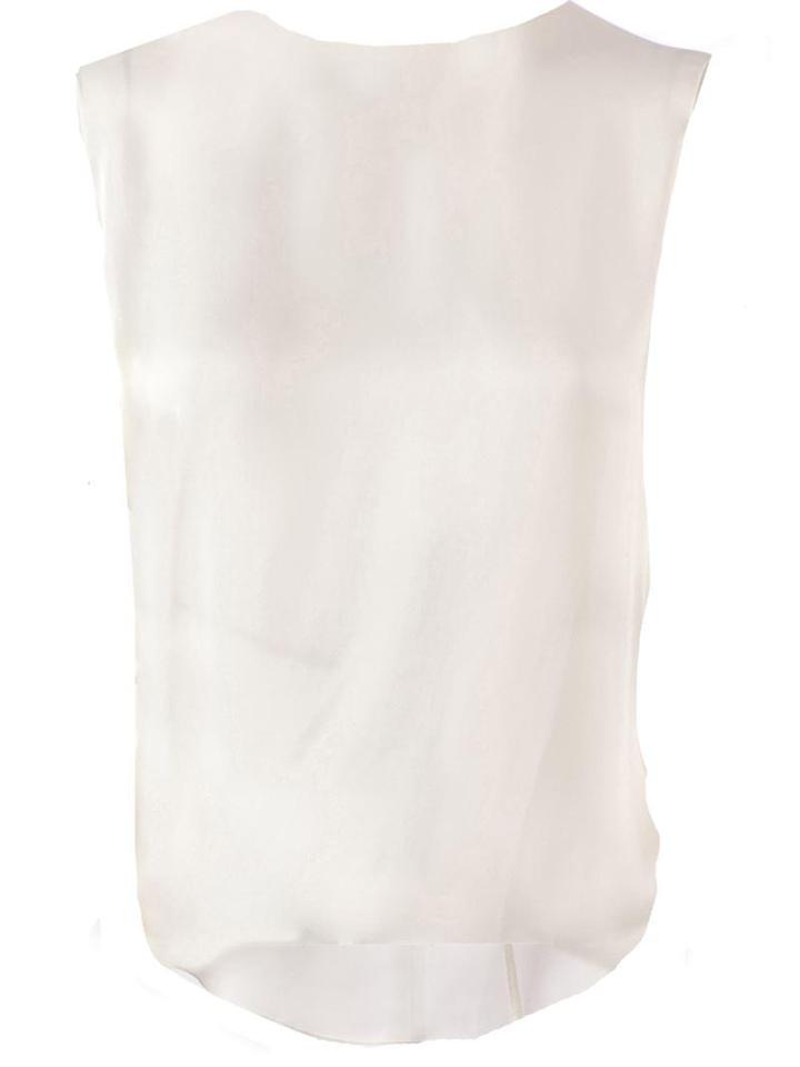 Maison Rabih Kayrouz Gathered Sleeveless Smock