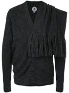 Anrealage Muffler Cardigan - Black