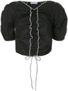 Molly Goddard Ruffled Blouse - Black