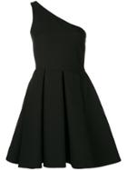 Valentino Single Shoulder Flared Dress - Black