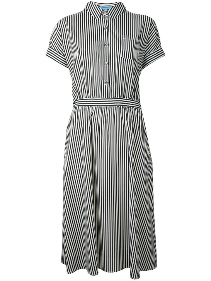 Guild Prime Striped Shirt Dress - Blue