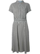 Guild Prime Striped Shirt Dress - Blue