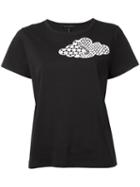 Marc Jacobs - Embroidered Cloud Classic T-shirt - Women - Cotton - S, Women's, Black, Cotton