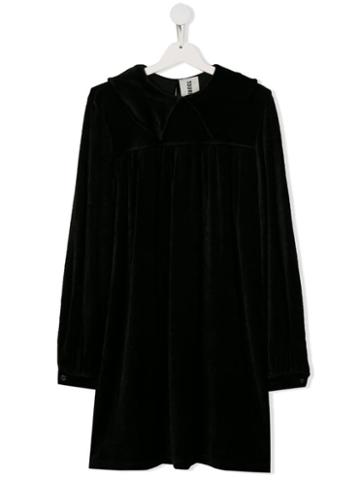Touriste Oversized Collar Dress - Black