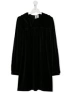 Touriste Oversized Collar Dress - Black