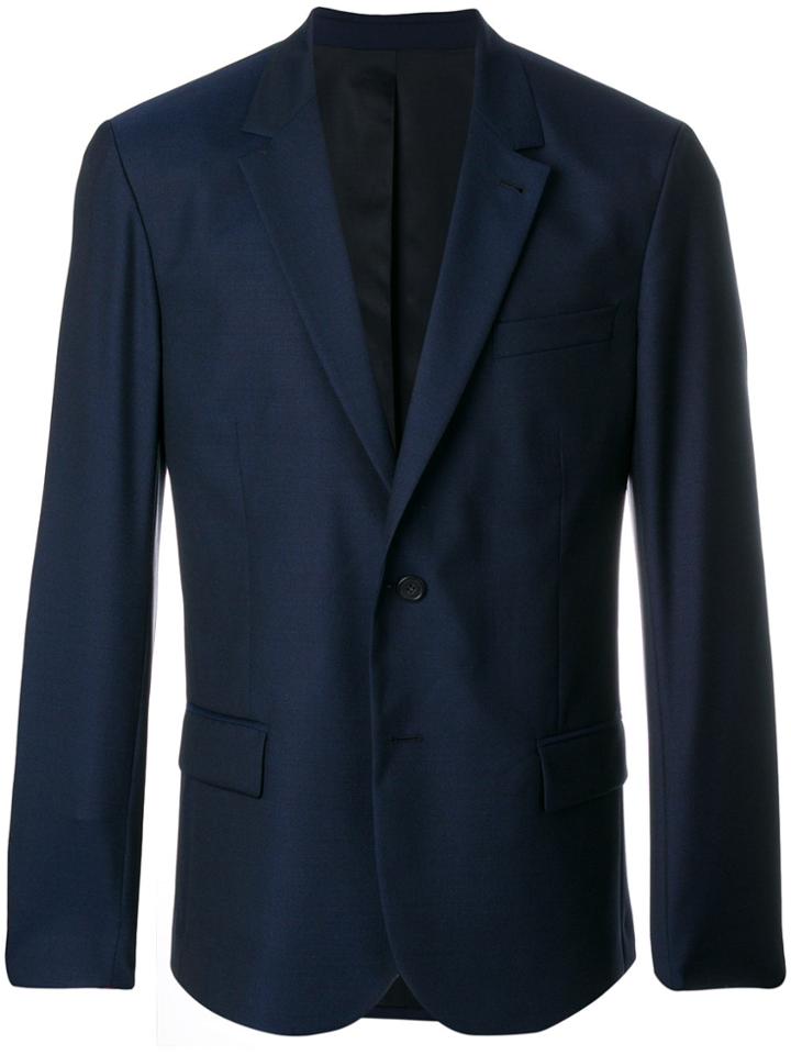 Ami Alexandre Mattiussi Buttoned Blazer - Blue