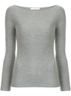 Estnation Slim-fit Long Sleeved Top - Grey