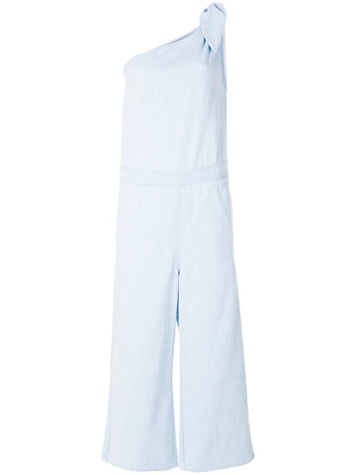 Mm6 Maison Margiela Straight-fit Jumpsuit - Blue