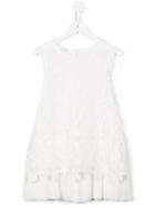 Ermanno Scervino Junior - Floral Lace Dress - Kids - Polyester/viscose - 8 Yrs, White