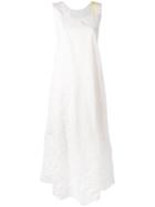 Daniela Gregis - Flared Midi Dress - Women - Cotton - 1, Nude/neutrals, Cotton