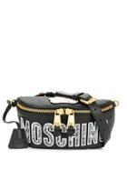 Moschino Teddy Bear Logo Belt Bag - Black