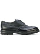 Henderson Baracco Platform Brogue Shoes - Black