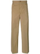 Stella Mccartney - Loose-fit Trousers - Men - Cotton - 50, Green, Cotton
