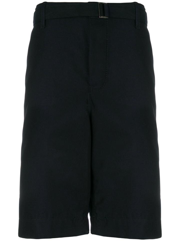 Sacai Sheen Bermuda Shorts - Blue