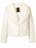 Liska Mink Fur Jacket - White