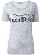 Dsquared2 Toronto's Caten Twins T-shirt, Women's, Size: Large, Green, Cotton/viscose