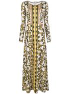 Temperley London Nellie Printed Dress - Yellow & Orange