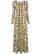 Temperley London Nellie Printed Dress - Yellow & Orange