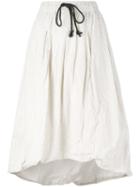 Klasica - Pleated Skirt - Women - Cotton/cupro - One Size, Nude/neutrals, Cotton/cupro