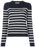 Maison Labiche Amour Striped Sweater - Blue