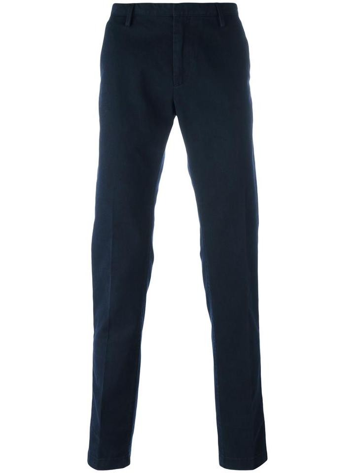 Boss Hugo Boss Classic Chinos, Men's, Size: 50, Blue, Cotton/spandex/elastane